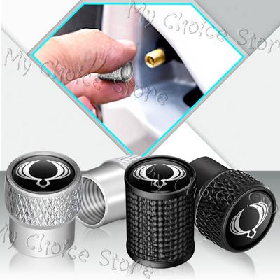 4 Stück Emblem Auto Rad Reifen Ventilkappen Felgenstamm Luftstaub Wasserdichte Abdeckungen Für Ssangyong Actyon Sport Korando Rexton Kyron