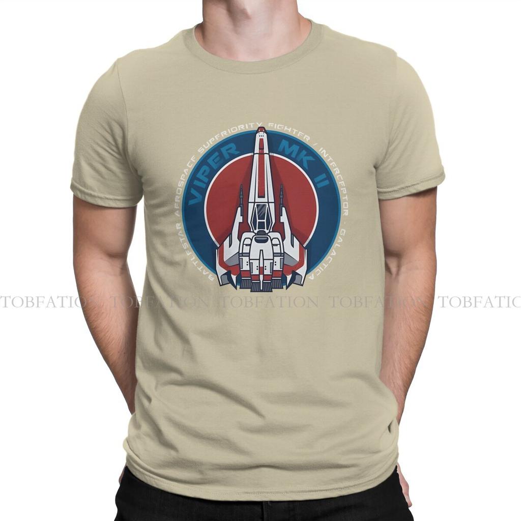 Battlestar Galactica Viper Mkii Tshirt Graphic Unisex Tops Vintage Goth Summer Streetwear 100 Cotton T Shirt
