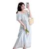 Trendy Maternity Midi Dress - Stylish, Loose Summer Outfit for Moms