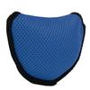 D-Typ Mallet Putter Head Cover Woven Golf Headcover Schutztasche mit BefestigungsbandBlau