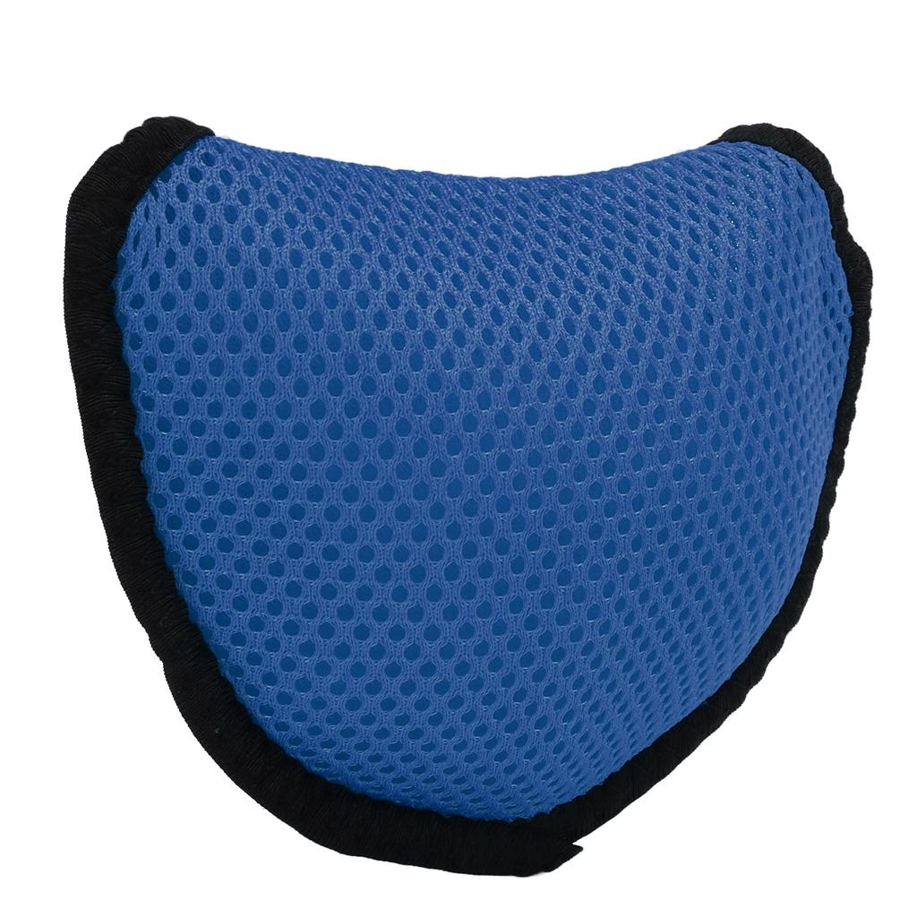D-Typ Mallet Putter Head Cover Woven Golf Headcover Schutztasche mit BefestigungsbandBlau