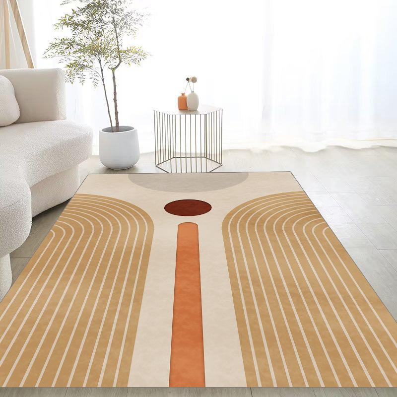 Imitation Cashmere Cream Style Living Room Sofa Coffee Table Rug Winter Thick Bedside Blanket Bedroom Floor Mat