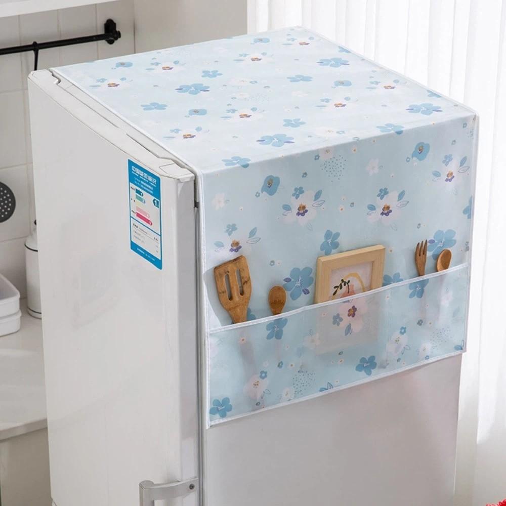 Washable Foldable Storage Dust Cover PEVA Washing Machine Cover New Household Appliance Cover