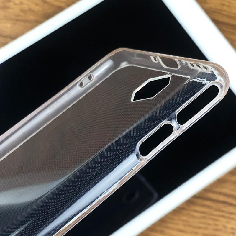 Für Xiaomi Black Shark 5 Pro RS 5G Slim Kristallklar Transparent Weiche TPU Rückseite Schutzhülle Skin Kameraschutzabdeckung