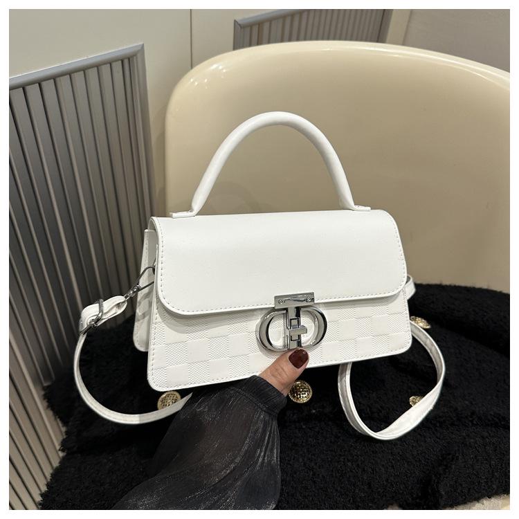 2024 Trendy Retro Crossbody Bag: Versatile High-End Fashion Small Square Women's Shoulder Handbag