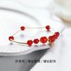 Natural Agate Bracelet Simple Single Circle Men And Women Couple Bracelet Agate Bracelet