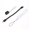 1 stk 60W USB Type C til Type C Kabel Data Kort Kabel For De Fleste Mobiltelefoner Rask Lading USB C til C Kabel Nøkkelring