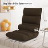 Lazy Tatami Folding Sofa Chair: Single Bed & Backrest for Dorms, Balconies, and Bedrooms