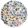 Cute Stickers Pack Kawaii Birds Aesthetic Stationery Supplies Lot Office School Teacher Scrapbooking Supplies Korean Paper Txt