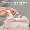 Plastová miska na mýdlo, cestovní držák, nádoba s víkem, odolné pouzdro na mýdlo, silné těsnění, organizér, koupelna, domácí, venkovní, turistika