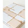 Daks Beige Dd Pattern Square Silk Scarf Dcsc3e241