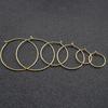 S925 Sterling Silver Hypoallergenic Earrings Big Circle Ear Wire Hoops Earrings Hooks for DIY Jewelry Making Findings Supplies
