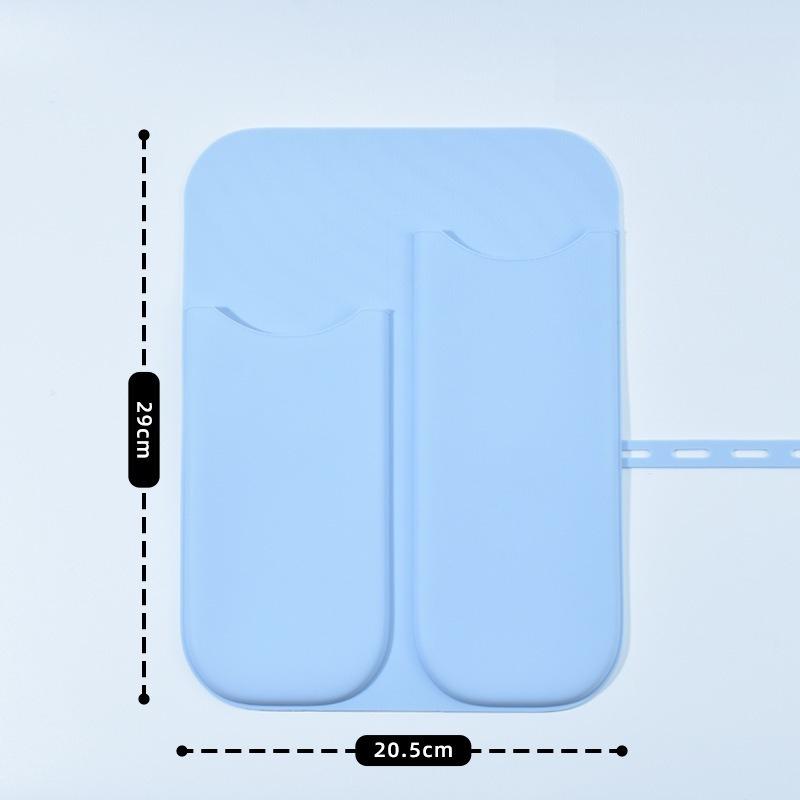 1pcs Silicone Heat Resistant Curling Iron Pouch Portable Travel Storage Bag for Flat Iron and Hair Curler