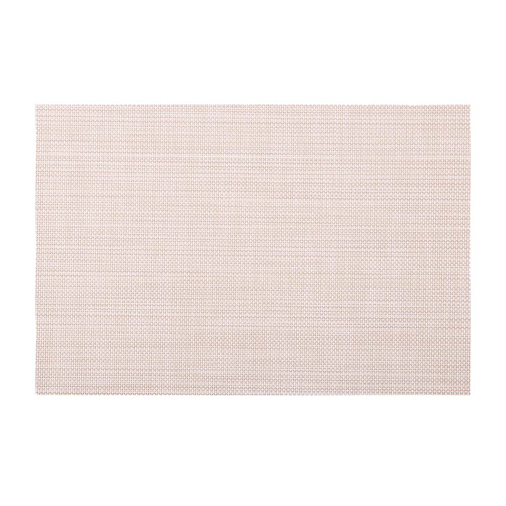 Jednobarevné prostírání k jídelnímu stolu pro domácnost 45*30 cm zesílená tkaná PVC podložka na čaj Dekorace domácí kuchyně na jídelní stůl