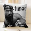 Rapper 2Pac Tupac Amaru Shakur Cushion Cover Decorative Pillow Sofa Home Decor Case Pillow Cases