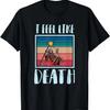 Death Funny Grim Reaper Angel Of Death Halloween Costume T-Shirt