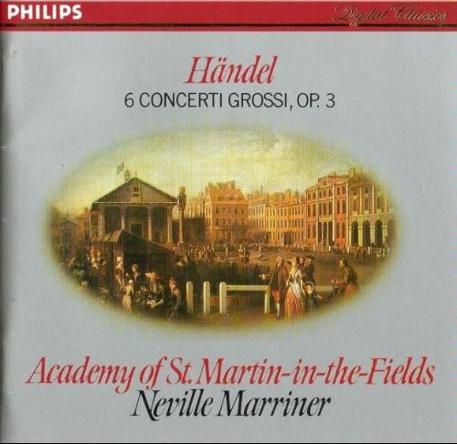 

CD MARRINER; ASMF - Handel: 6 Concerti Grossi 4114822 Philips Germany Classical Used