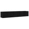 CD Ledge Made of Black Oak, Multifunctional Storage for Decorations and Vases, Ledge for Entrance, Living Room and Bathroom