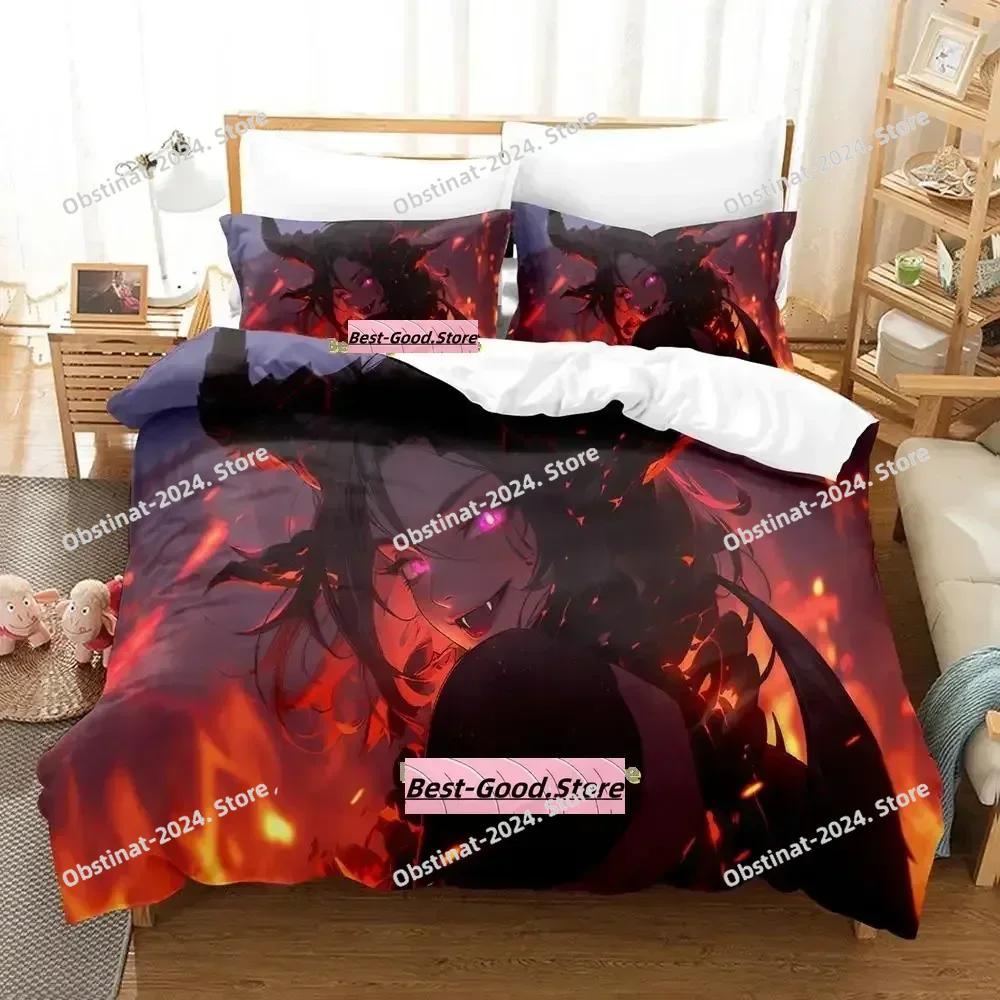 Comforter Personality Demoness Bedding Set Single Twin Full Queen King Size Bed Set Adult Kid Bedroom s Anime Bed