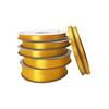 Goldenes Bandset: 4 cm, 2,5 cm, 6 mm Rollen für selbstgemachte Schleifen und Geschenkdekoration