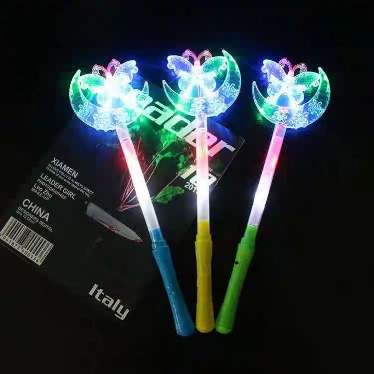 Children's Flashing Magic Wand - Luminous Glow Stick for Night Markets & Festivals