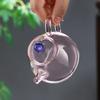 Conical Teapot Handle Kettle, Household Teaware, Thickening High Borosilicate Glass Teapot with Filter, Heat-resisting Punch Ket