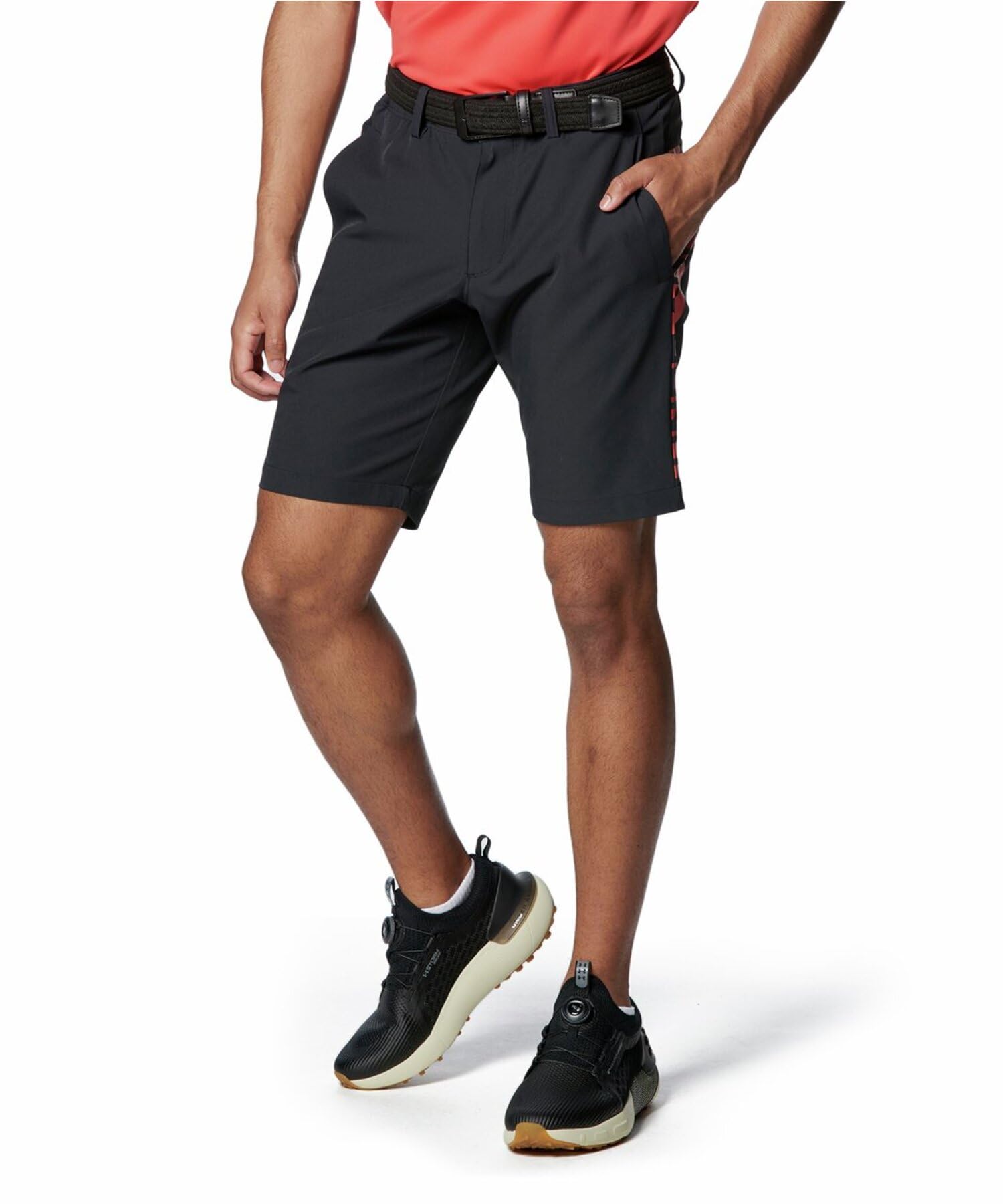 

UA Текстовая футболка с коротким рукавом Черная MD [Under Armour] //