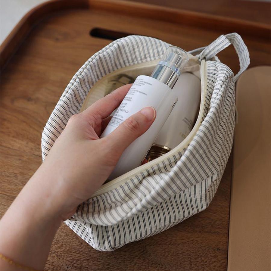 Handheld Large-capacity Cosmetic Bags Men Women Universal Portable Wash Bag Travel Organizer Bag Clothing Storage Liner Bag