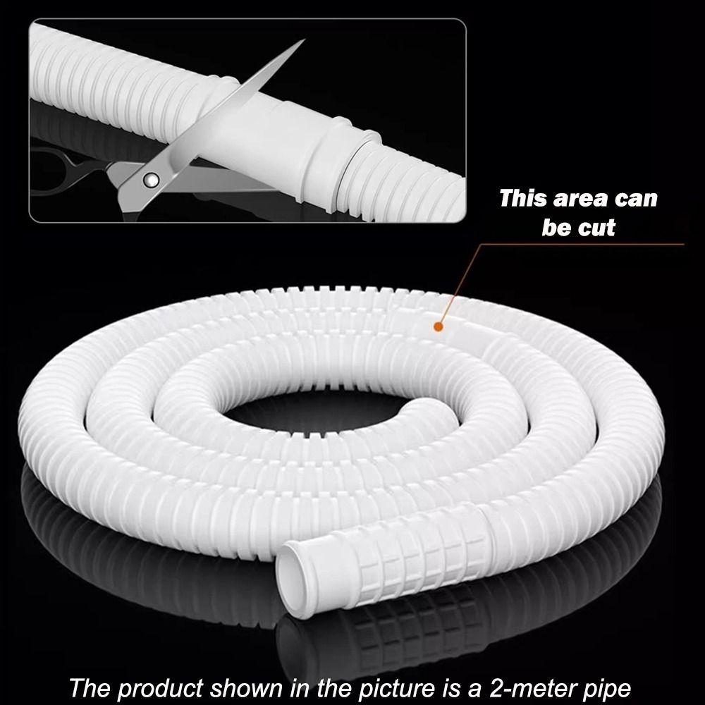 Verdickter Waschmaschinenschlauch Weißes Verlängerungsrohr Neue Armaturzubehör