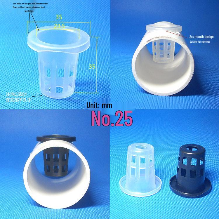 Blue Hydroponic Balcony Planting Basket for Vegetables and Fish Tank Soilless Cultivation