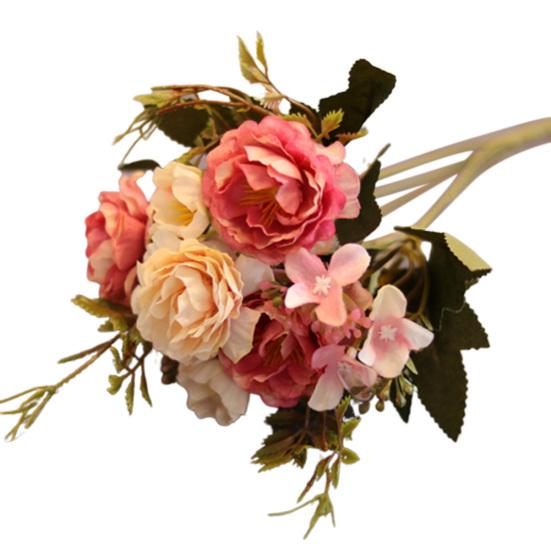 1Pc 30cm Künstliche Desktop Gefälschte Pfingstrose Blume DIY Ornament Hause Hochzeit Decor