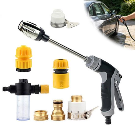 Car Wash Water Sprayer with Integrated Foam Pot Design Large Water Output Pressurized Nozzle And Ergonomic Handle Water Shooter