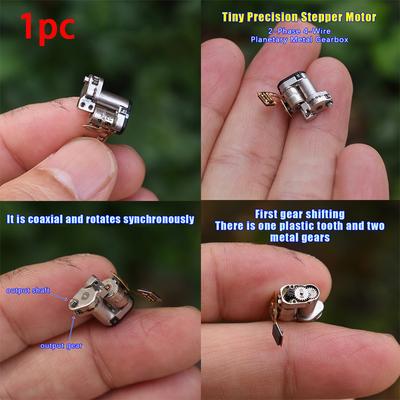 1BUC Nou Metalic 2 Faze 4 Fire 1,6mm Arbore Plat Micro Precizie Motor Pas cu Pas Planetar Metalic Cutie de Viteze Angrenaj Motor Pas cu Pas