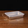 Stainless Steel Refrigerator Meat Storage Box Food Storage Containers With Lid Refrigerator Organizer Container Kitchen Storage