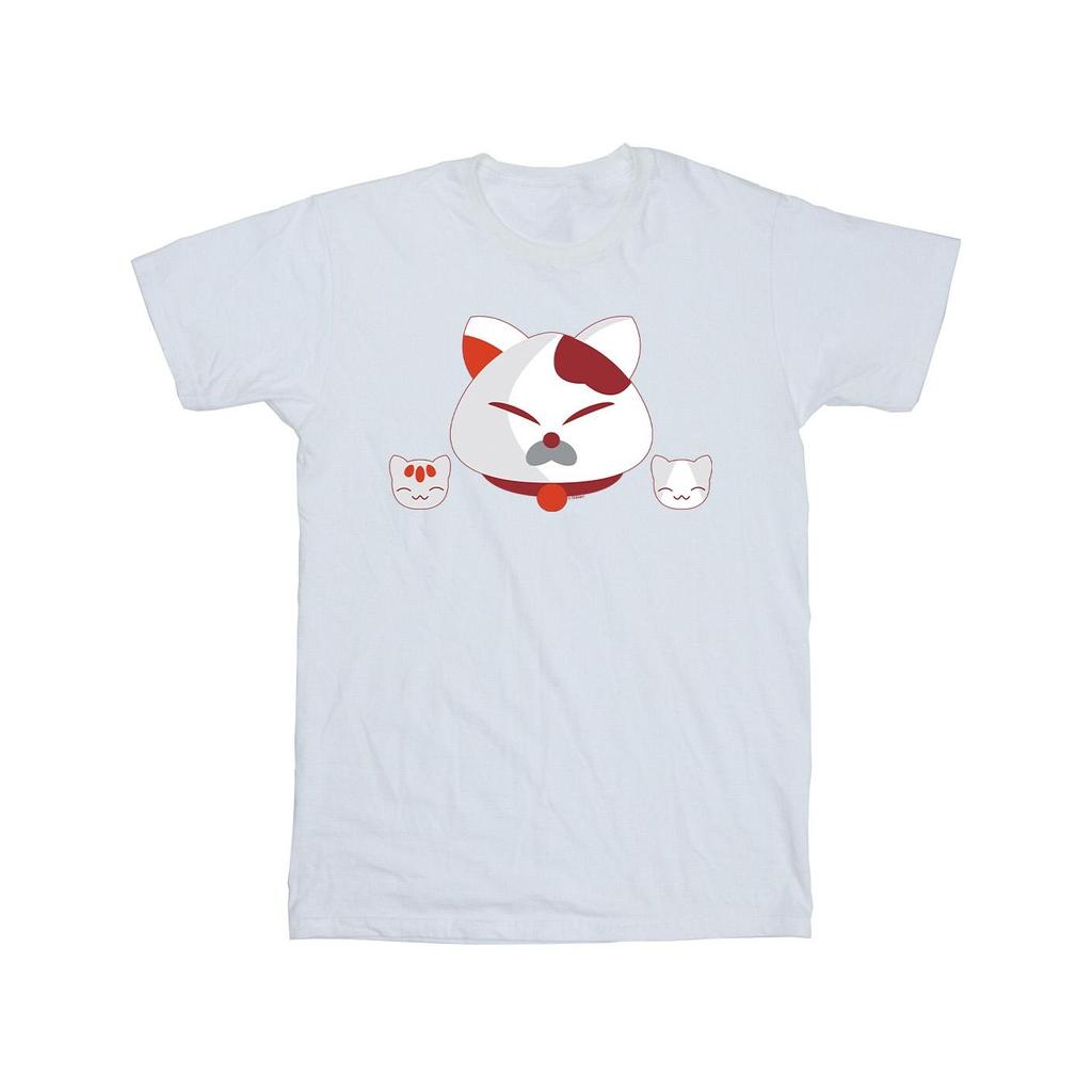 Disney Mens Big Hero 6 Baymax Kitten Heads T-Shirt