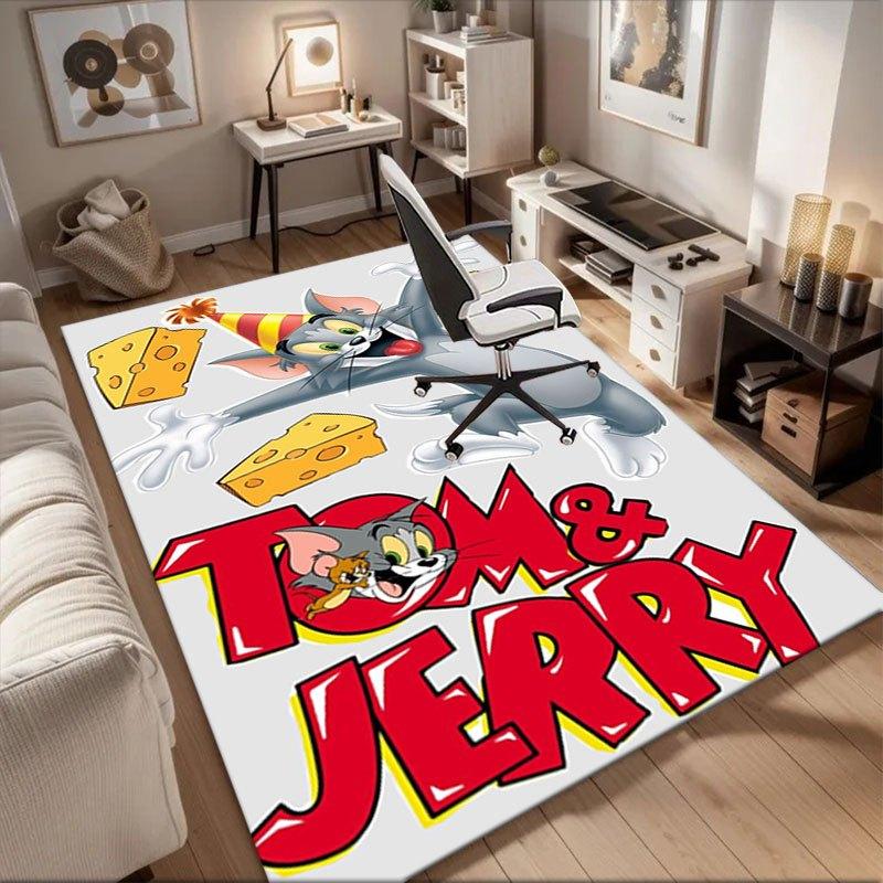 

Чохол для телефону Tom & Jerry Килимок для офісу Декор для дому Подарунок на Геловін та Різдво LD159 60cm by 90cm