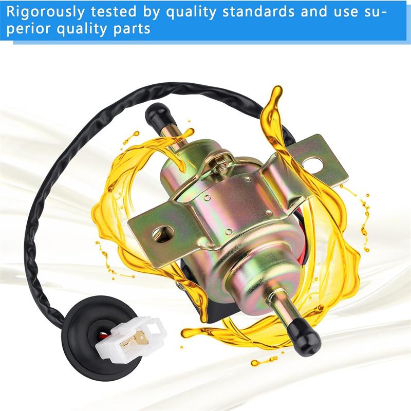 12V elektrické palivové čerpadlo Ep-500-0 035000-0460 12585-52030 Pouzdro na naftový benzín pro motor Kubota Yanmar Cub Cadet Kohler