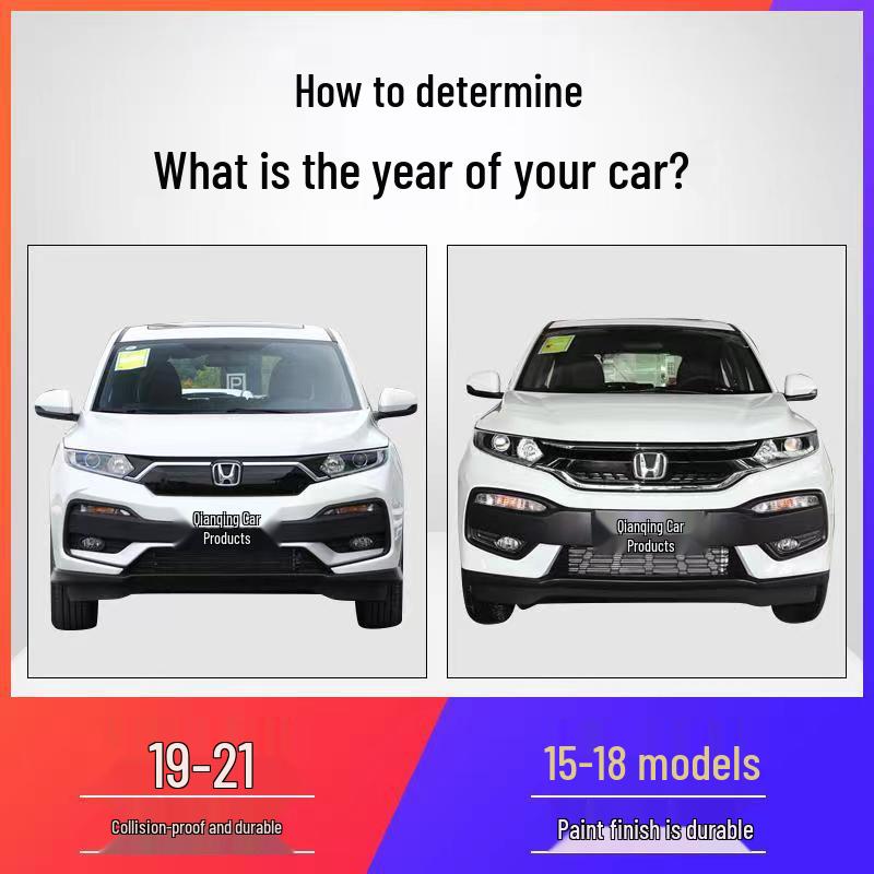 Compatible with Honda XRV Front and Rear Bumpers 15-21 Models