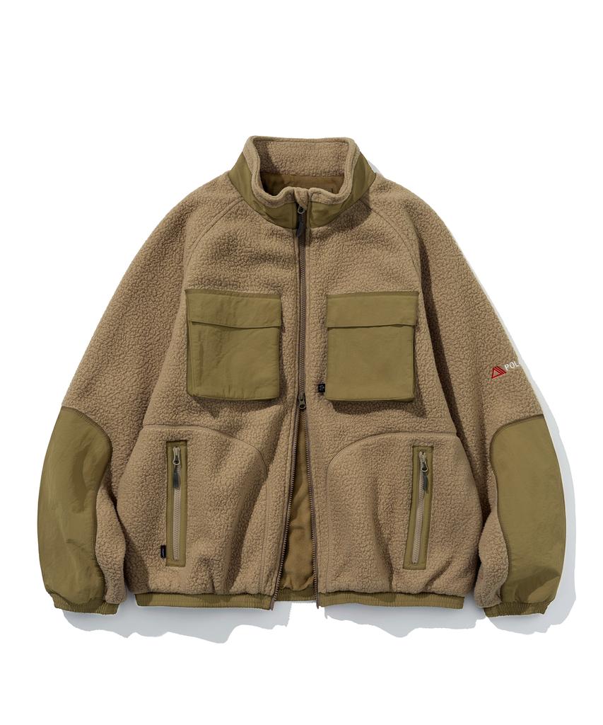 Uniform Bridge Ae Polartec Fleece Jacket Beige