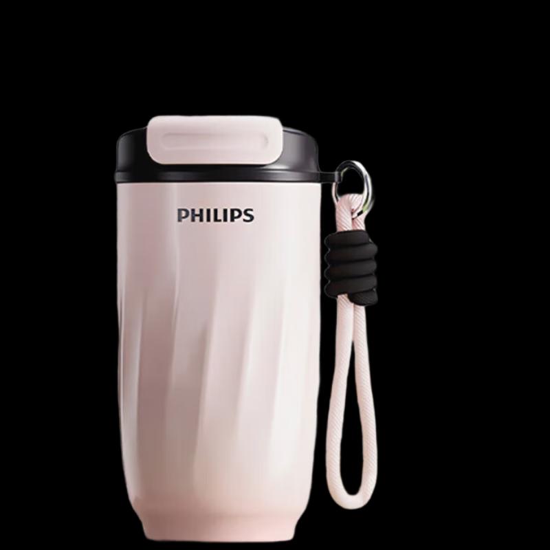 Philips 420ml 316L Stainless Steel Insulated Coffee Mug with Handle