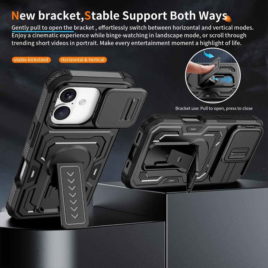 Hard PC+TPU Protector Back Cover Case for Iphone 17 Pro Max 16 Plus 17 Air Iphone17 Iphone16 for Iphone 16 Pro Max Funda