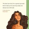 Keshananda Anti-Dandruff Hair Oil | Solarized Ayurvedic Blend | Yarrow, Burdock Root, Neem & Bhringraj | Eliminates Dandruff | Scalp Soothing | U