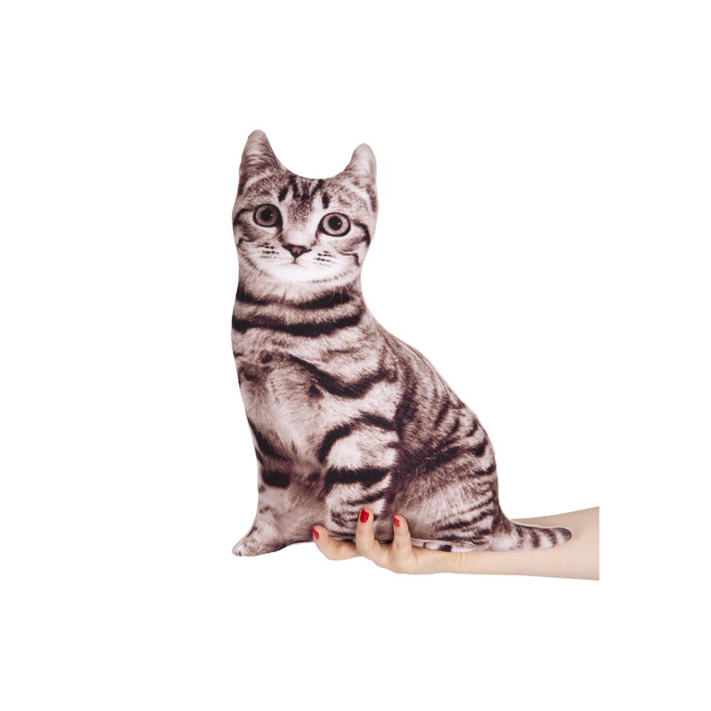 realistic cat pillow