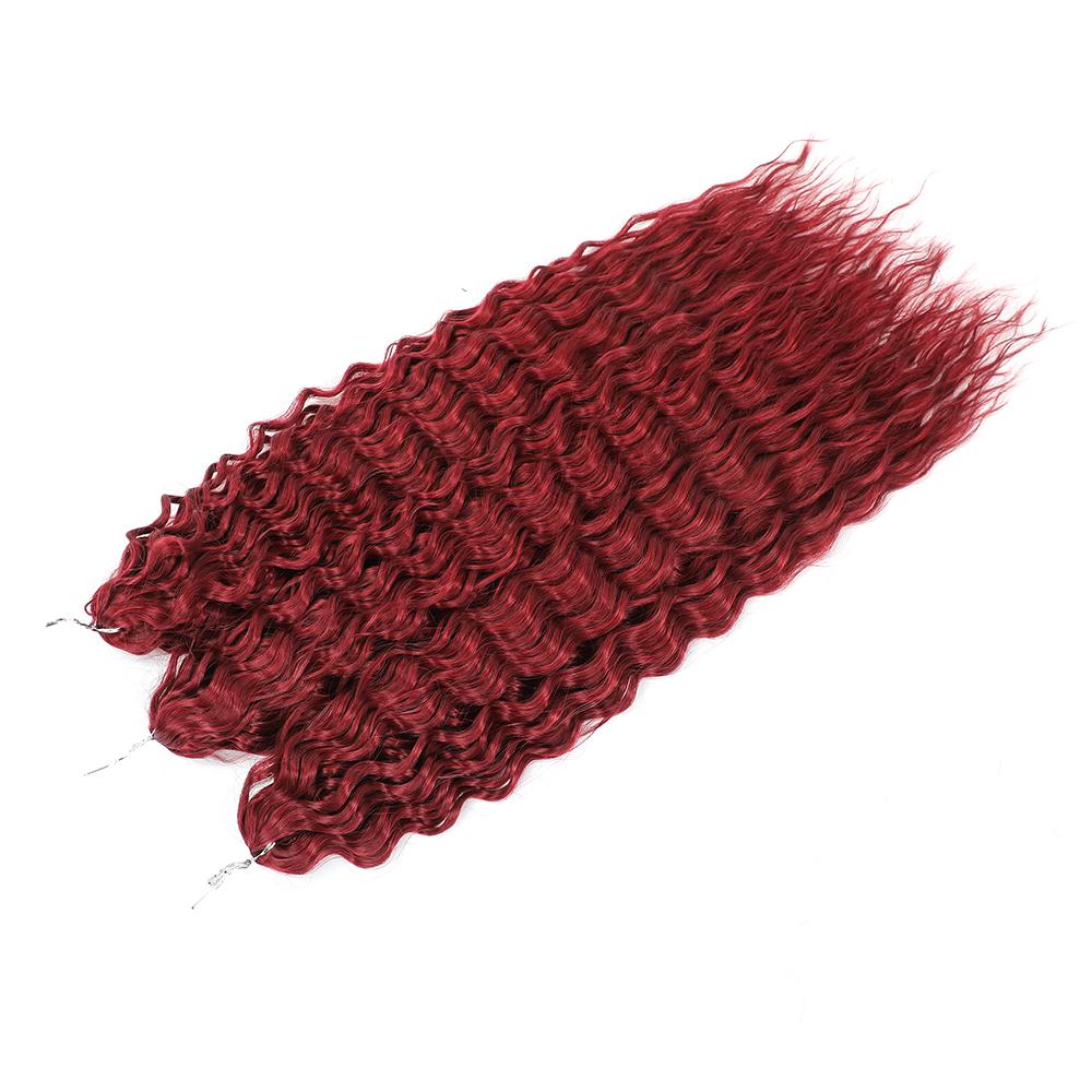 22 Inch Deep Wave Twist Crochet