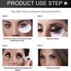 50 st Ögonskuggemasker för att Förhindra Sminkrester Ögonskuggemall Klistermärken för Ögonfransförlängningar Eyeliner Guide Smink