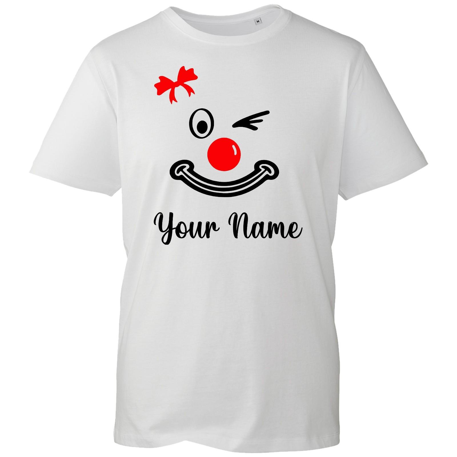 Personalized Red Nose Day T-shirt Your Name Charity Event Top Kid s Gift Tee XXXL