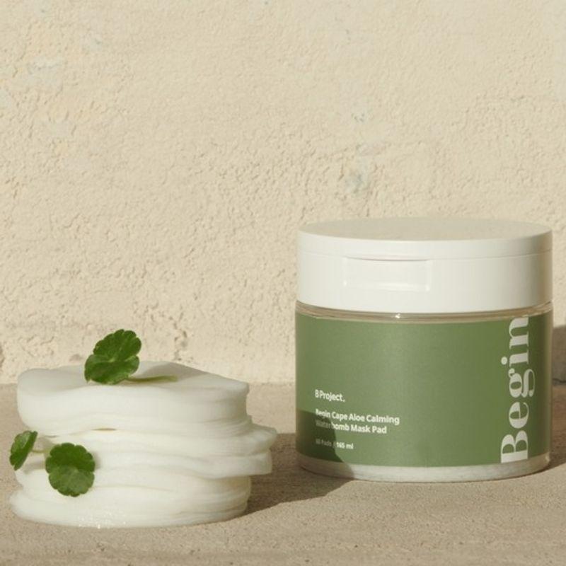 

Begin Calming Moisturizing Soothing Water Balm Mask Pads 60 Sheets