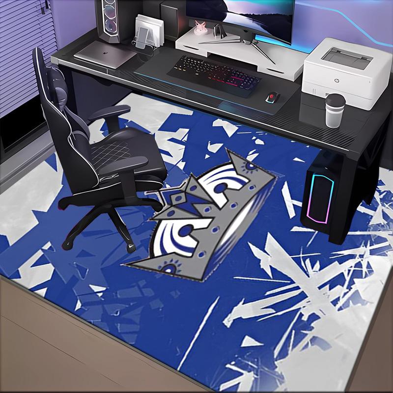 Los Angeles ice hockey Floor Mat for Living Room, Game Rooms, Office, Bedroom, Office Floor Mat Playful Design, Christmas fan gifts