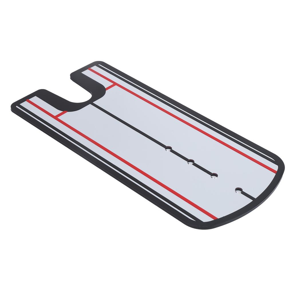 Golfschwung Gerade Übungsspiegel Tragbarer Golf Putting Spiegel Ausrichtungshilfe