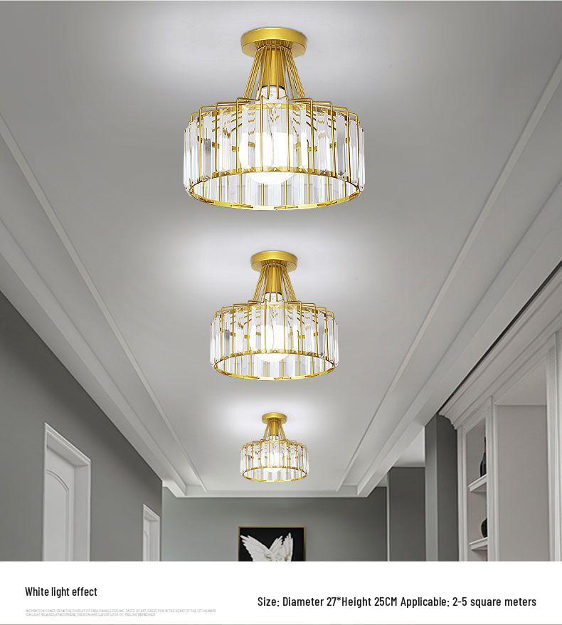 Simple Modern Crystal Chandelier for Restaurant or Bedroom